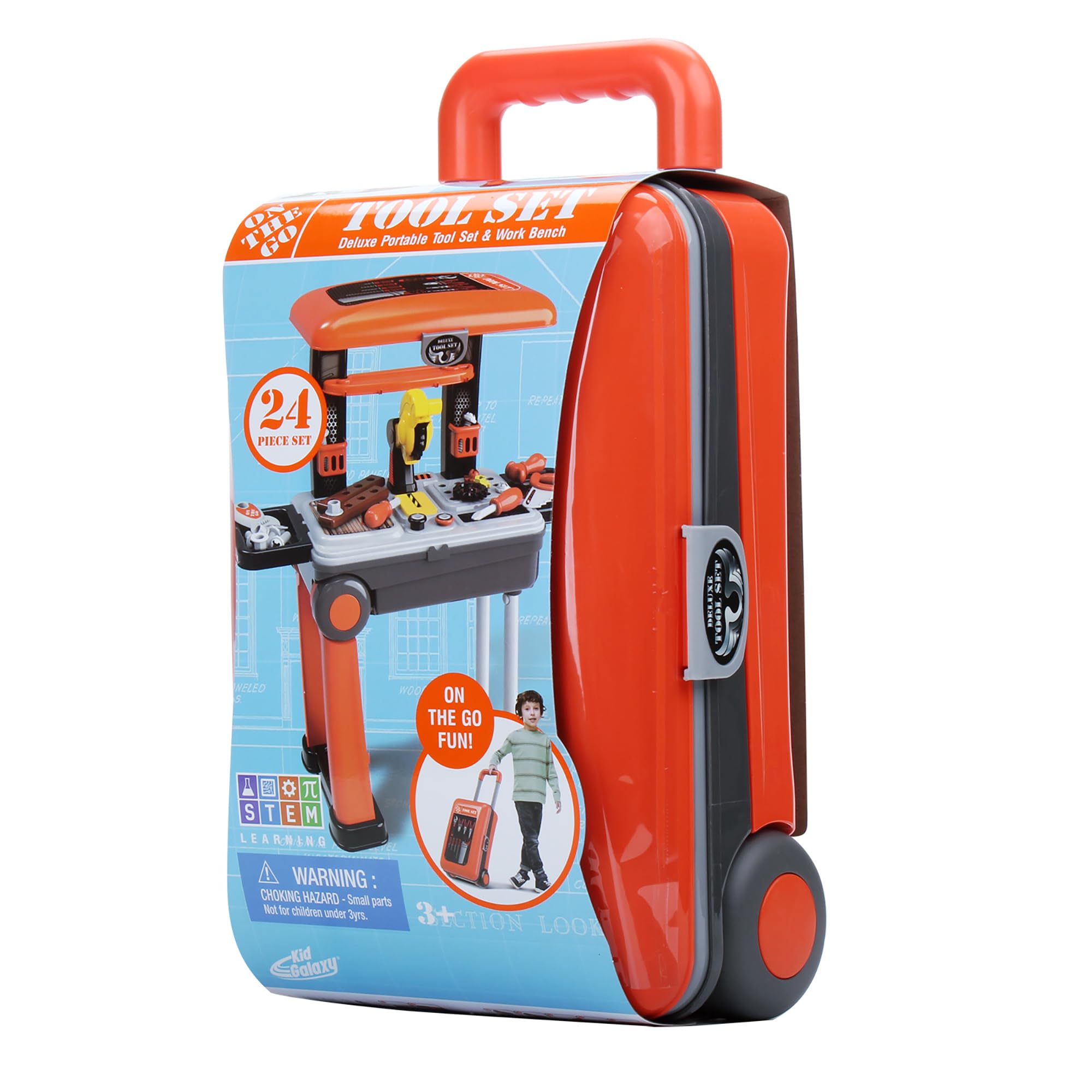 Amazon.com: Kid Galaxy On The Go Carry On - Pretend Play Tool Set
